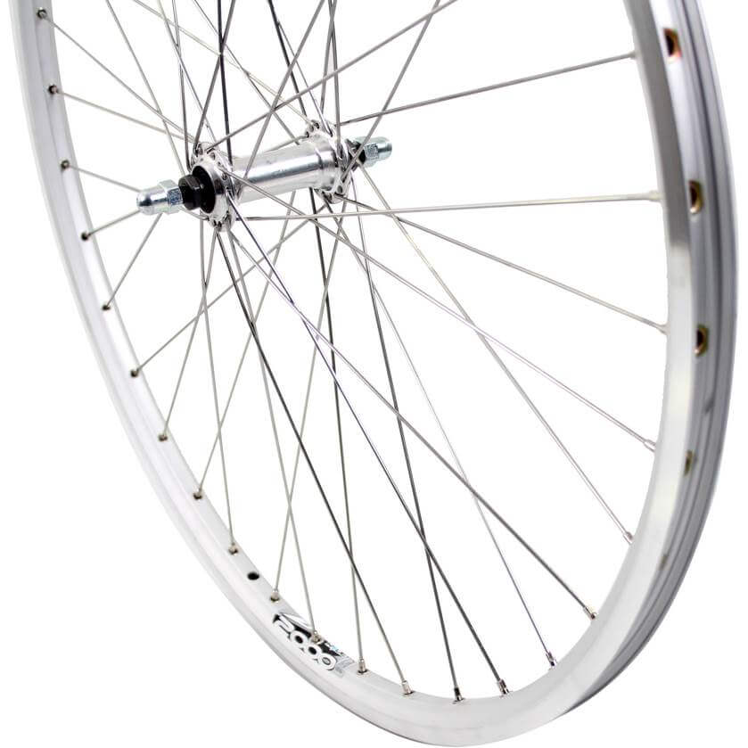 Roland voorwiel 28 vast zac2000 zilver rvs spk afbeelding