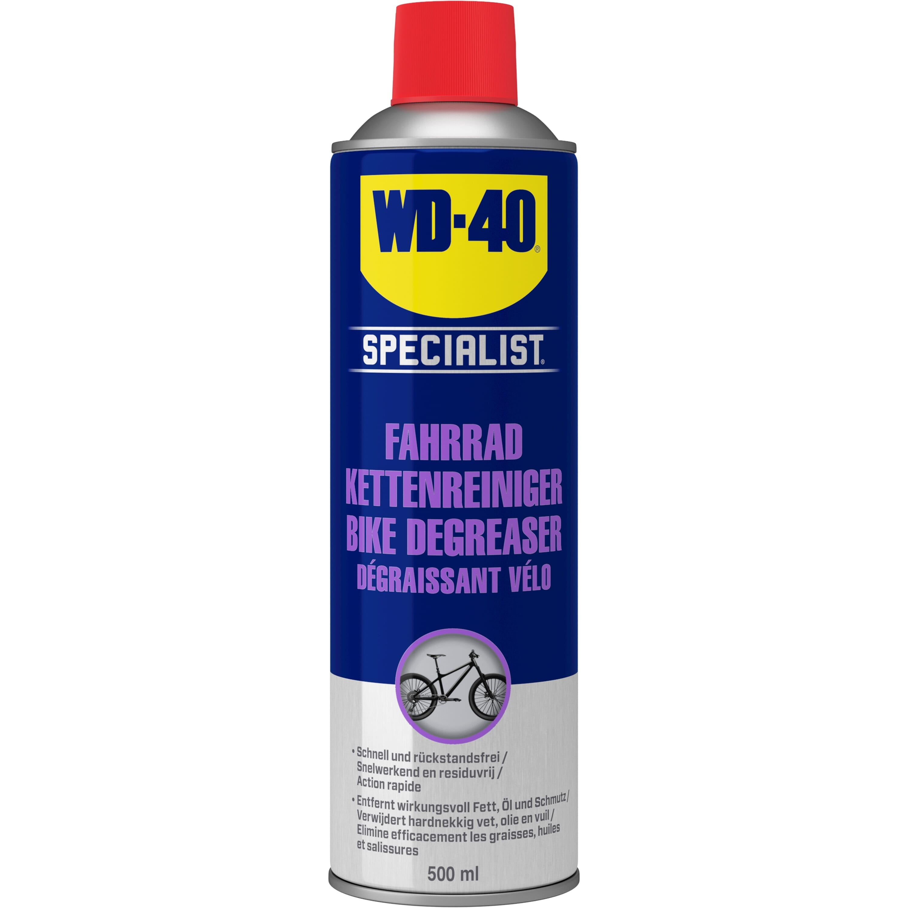 WD-40 SPECIALIST Fahrrad Kettenspray - 500ml (49704/NBA) - Bild 1 von 4