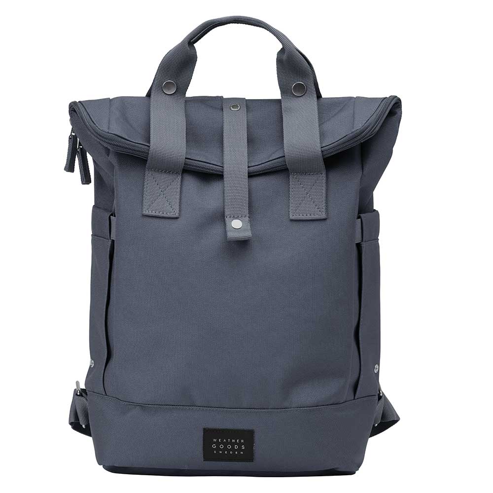 Weathergoods Sweden rugtas city bikepack blue afbeelding