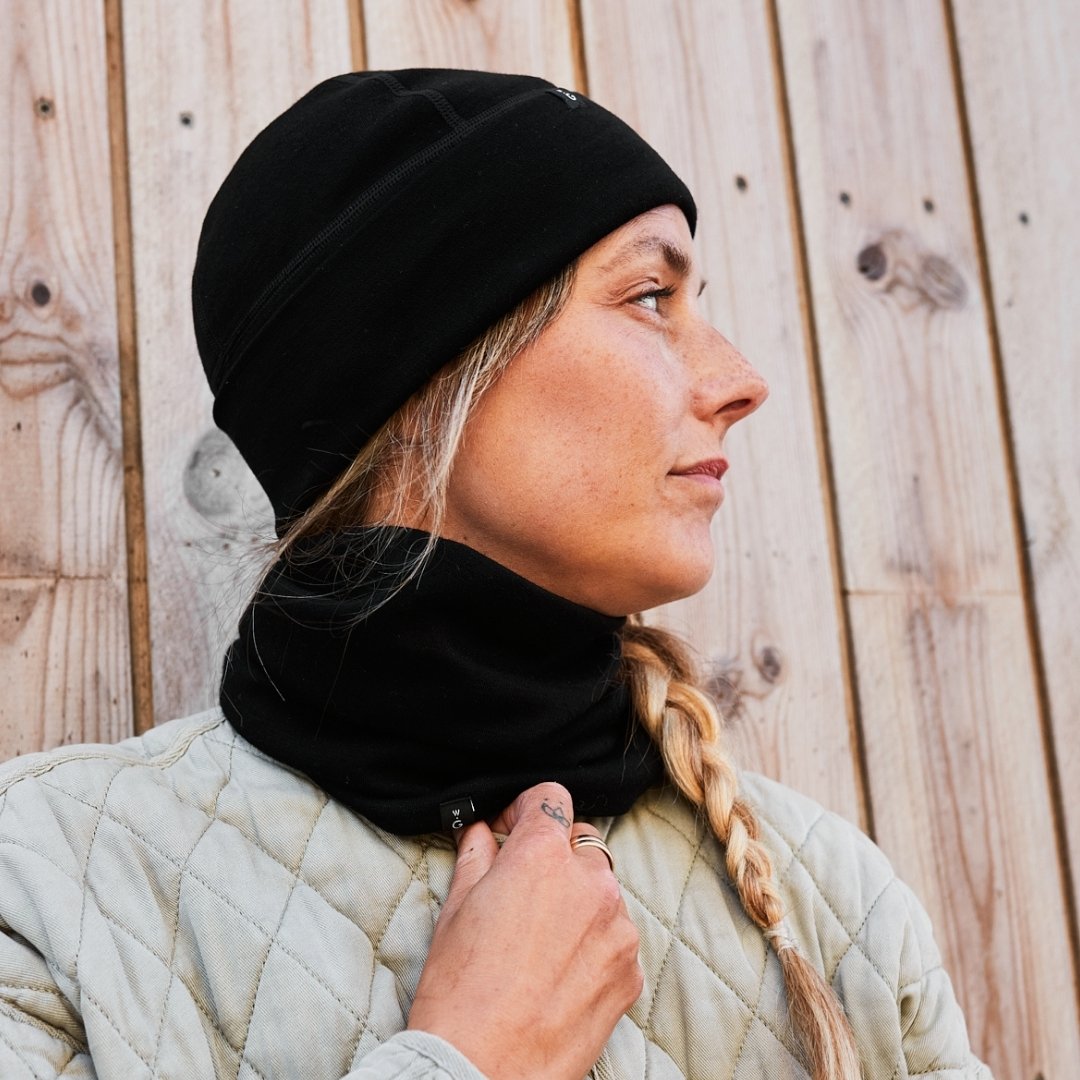 Weathergoods Sweden muts merino hat black m/l afbeelding