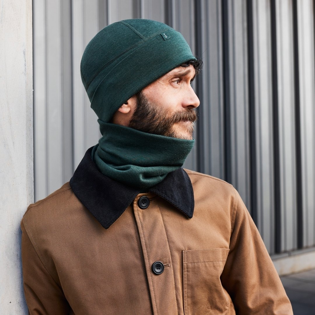 Weathergoods Sweden muts merino hat green s/m afbeelding