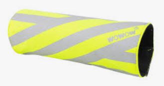 Wowow reflectie band frame/tas quadro berlin yellow afbeelding