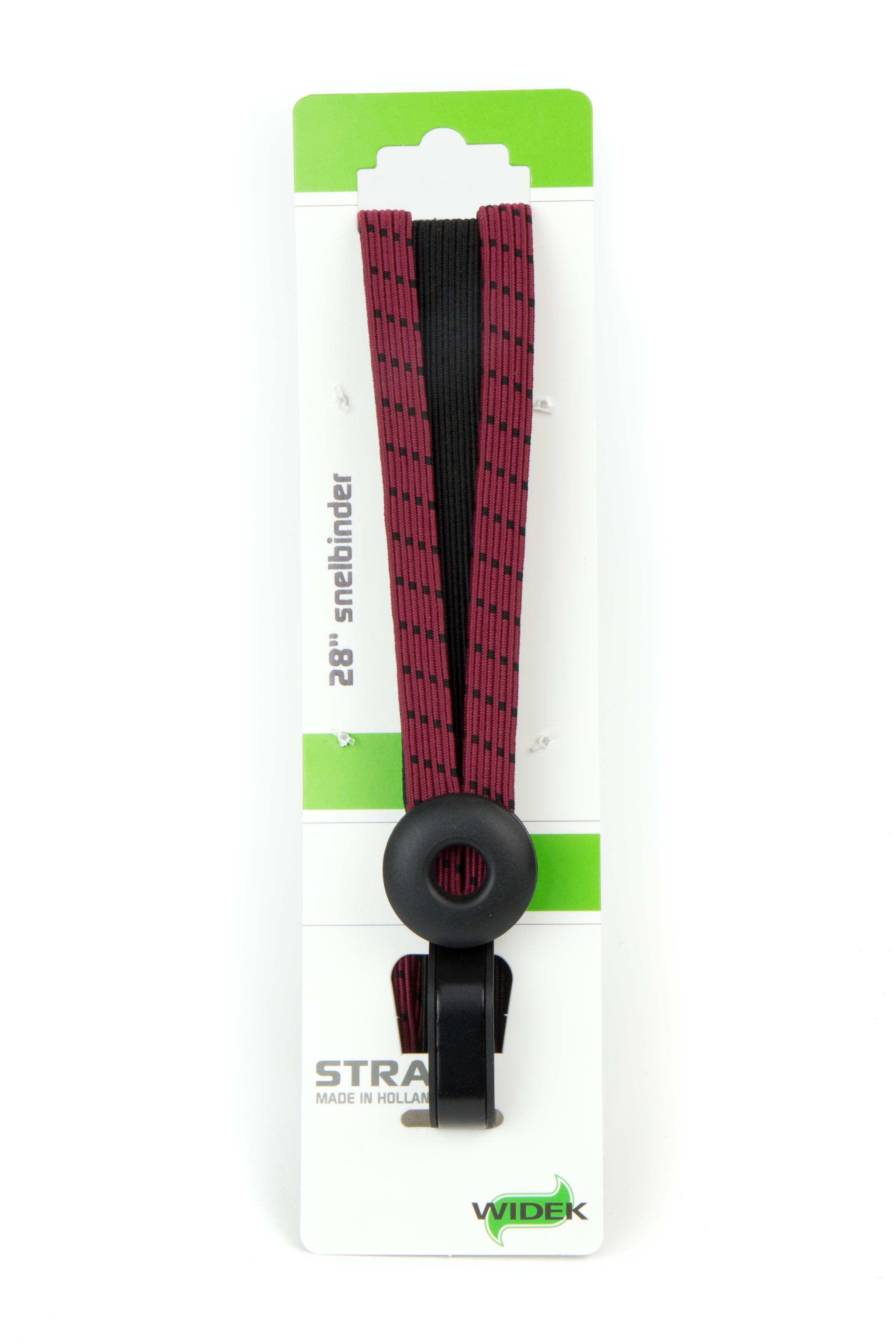 Qibbel Widek triobinder eye met haak 24+2x12mm zwart/bordeaux afbeelding