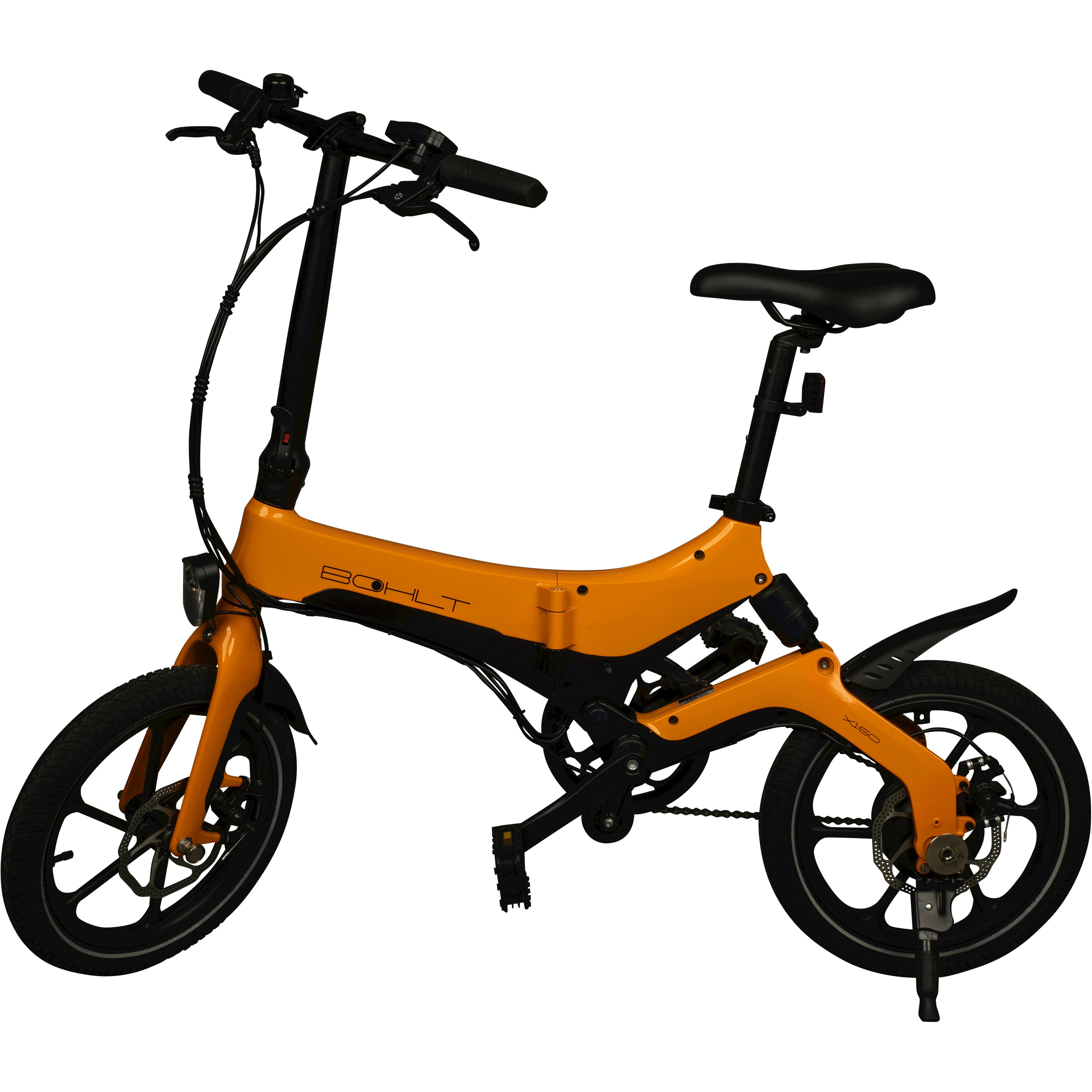 Bohlt elektrische vouwfiets x160 oranje afbeelding