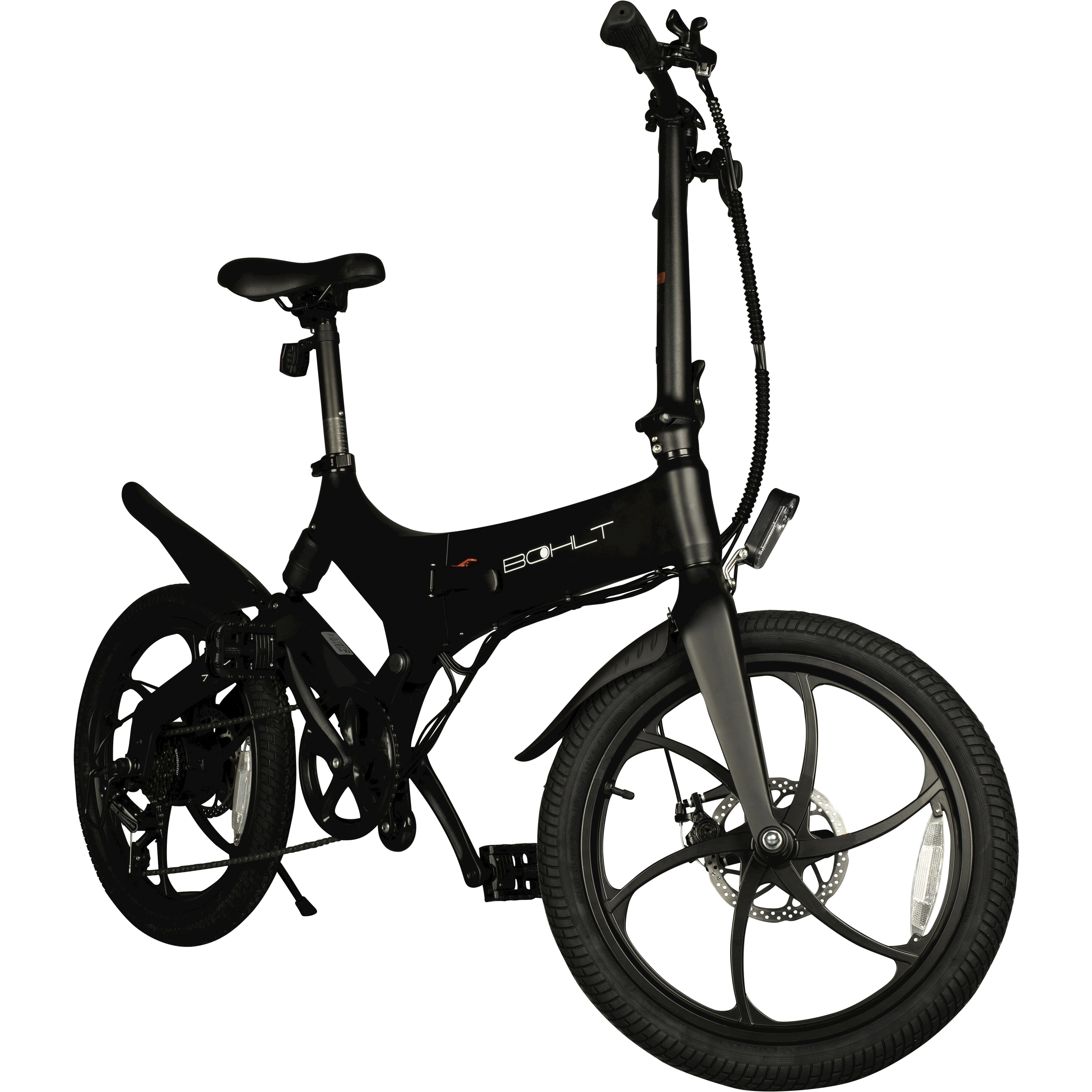 Bohlt elektrische vouwfiets x200 zwart afbeelding