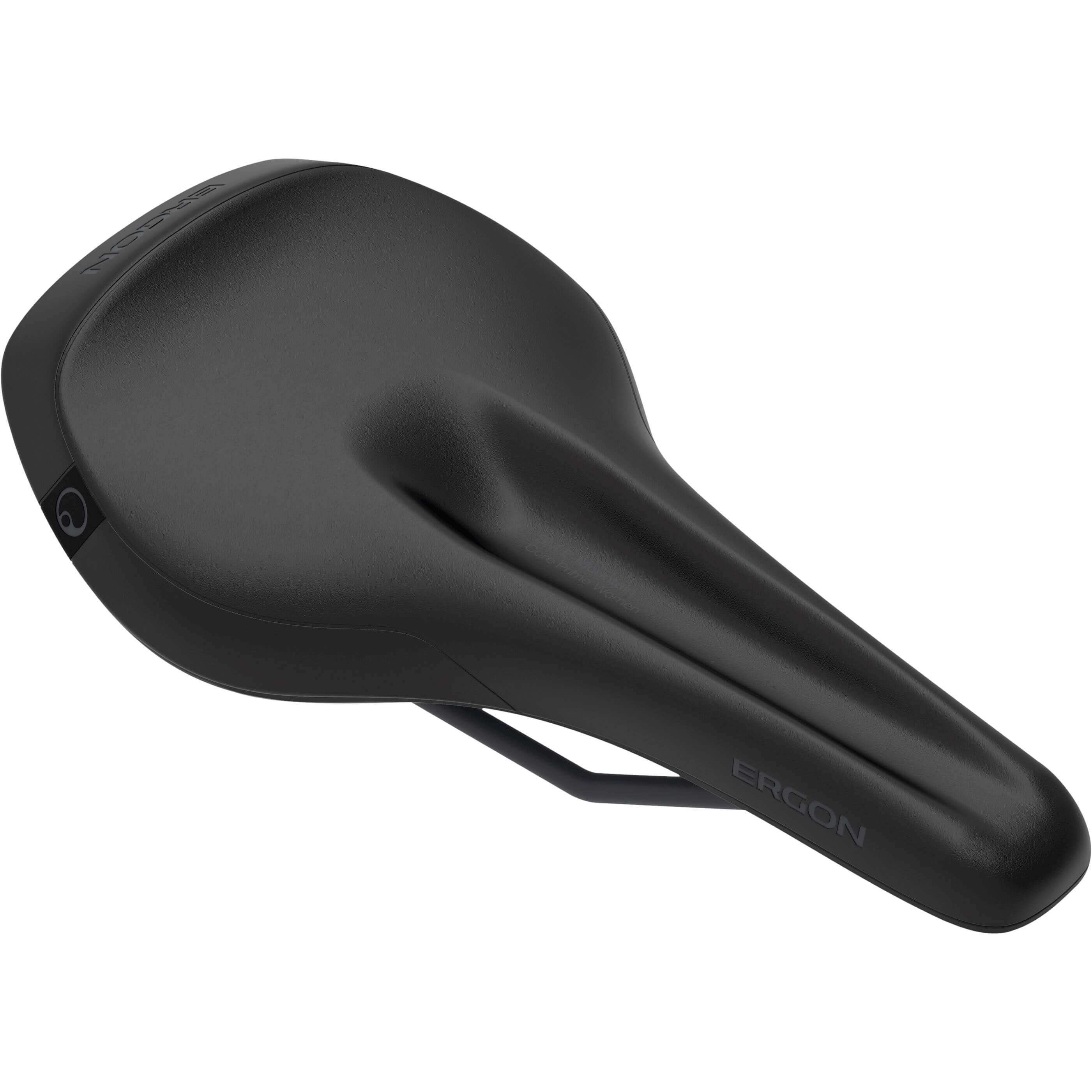 Ergon zadel sm e-mountain core prime dames m l zwart