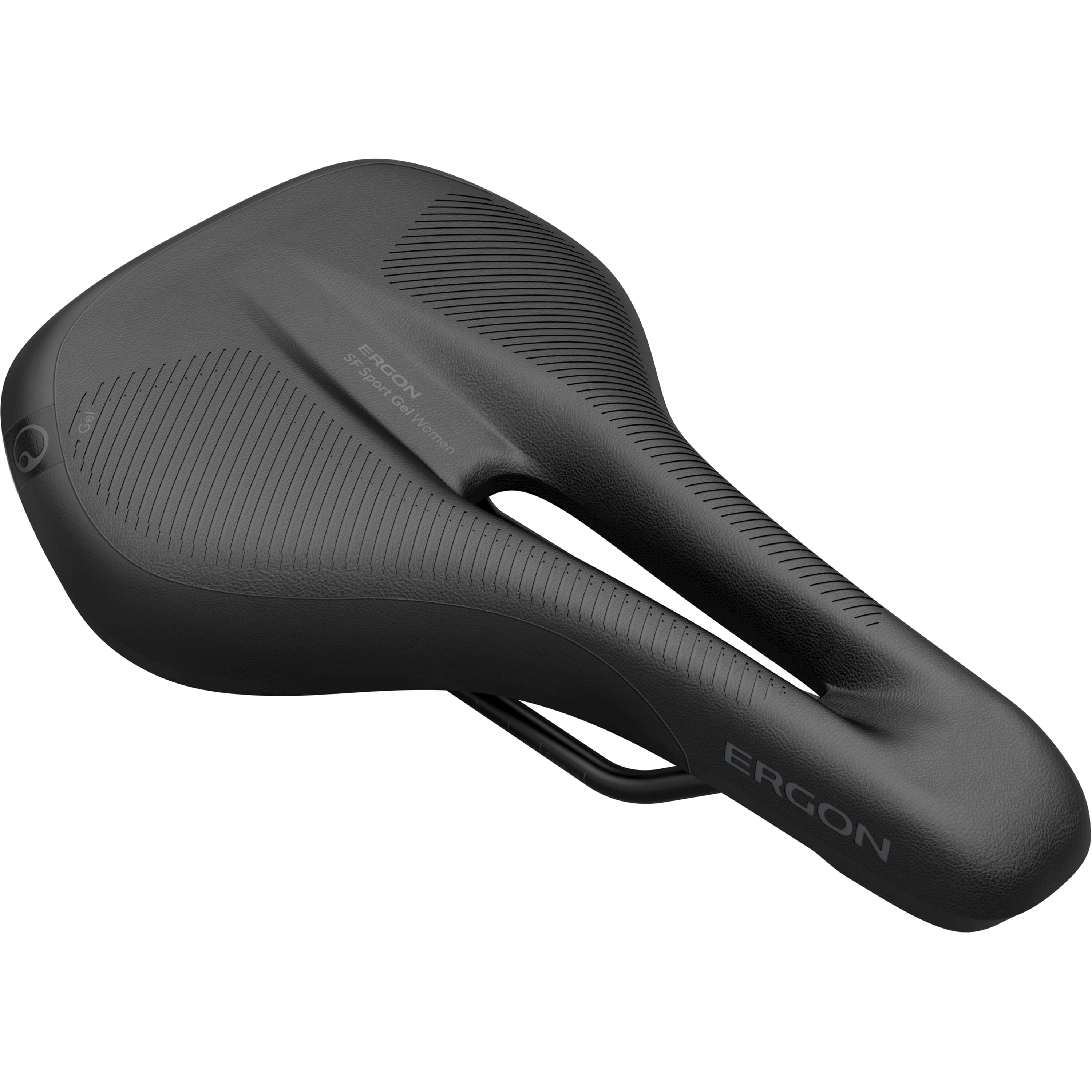 Ergon zadel sf sport gel dames s m zwart