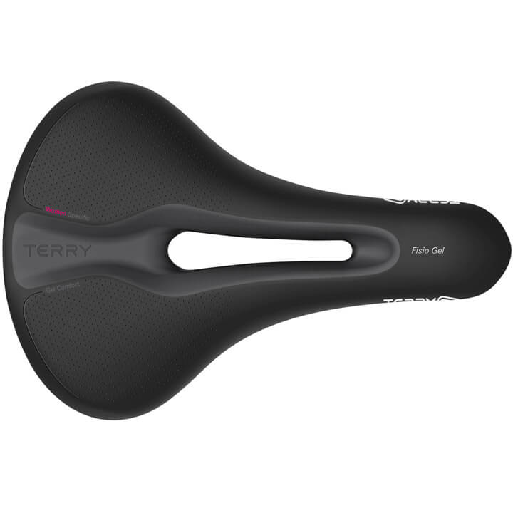 Terry zadel fisio max gel dames zwart